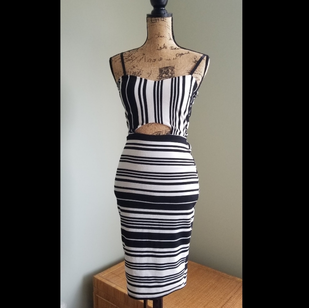 Cutout Cocktail Dress